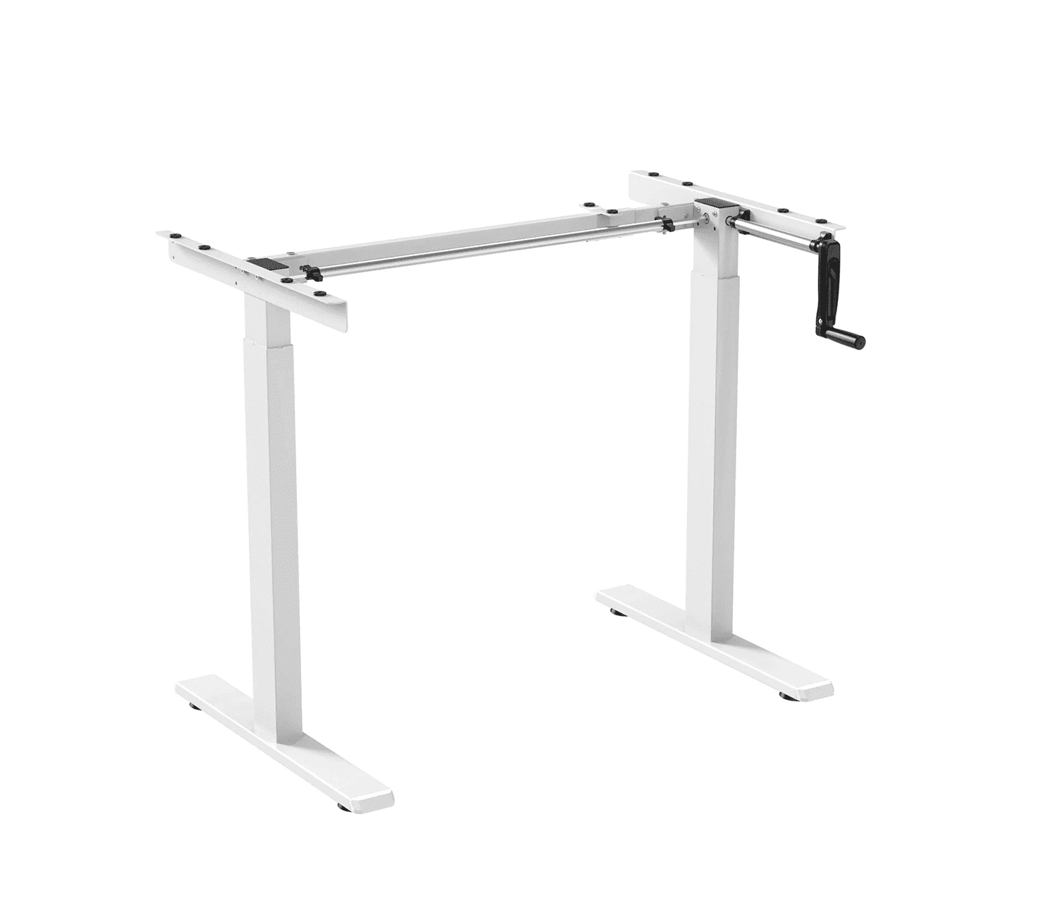 Stelaż do biurka, biały regulowany ręcznie Spacetronik SPE-110MW