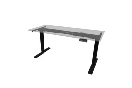 Stelaż elektryczny do biurka Spacetronik SPE-214AB USB