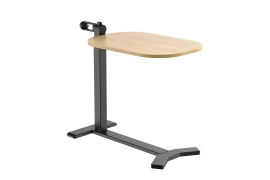 Stolik z manualną regulacją Buddy 06 czarny drewno