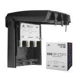 Sumator sygnału naziemnego DVB-T/T2  antena UHF +  antena VHF (BIII/DAB ) Spacetronik SP-CT211