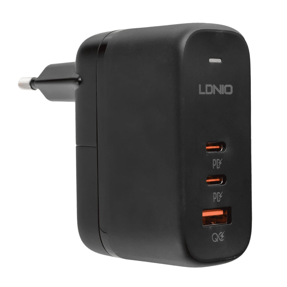 Super szybka ładowarka 65W GaN LDNIO Q366 3 porty USB
