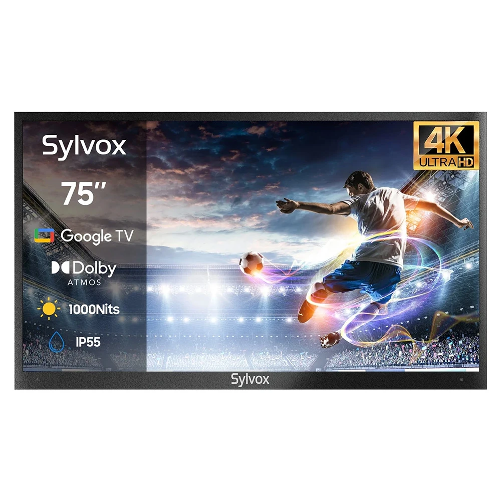 Telewizor zewnętrzny 4K Sylvox Deck Pro Series 75