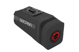 Torba rowerowa z lampą tylną NEST200 ciemnoszara