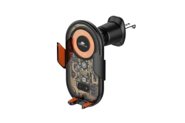 Uchwyt na telefon SPACETRONIK SR003 do ładowania bezprzewodowego na kratkę nawiewu