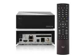 VU+ Zero 4K Czarny z głowicą DVB-S2X Linux Enigma2 OUTLET