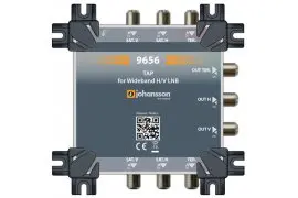 Odgałęźnik sygnału SAT LNB Wideband H+V + DVB-T2 Johansson 9656