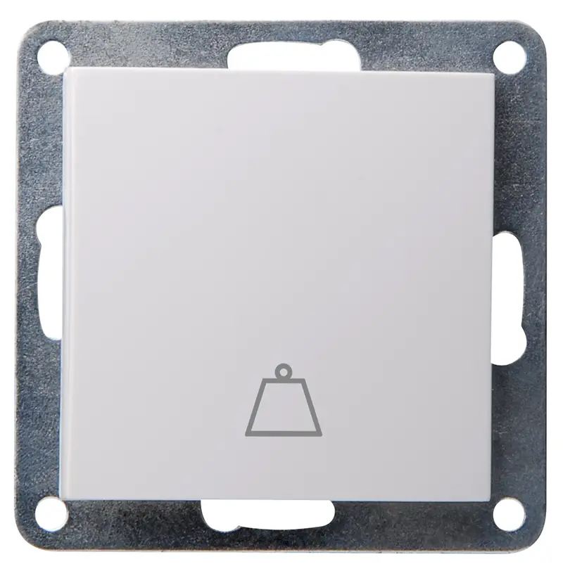 Włącznik dzwonkowy - Corner 60 biały