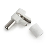 Gniazdo antenowe kątowe IEC ALCAD HC-095 na kabel koncentryczny