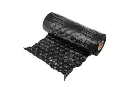 Wypełniacze do paczek antystatyczne maty Bublaki B4033 40x33 cm - 300 mb (czarny neutral - bez logo)