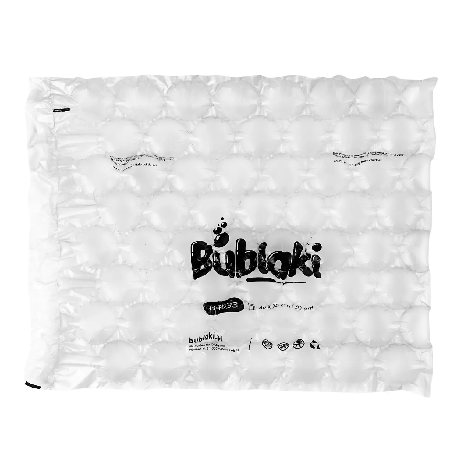 Wypełniacze do kartonów maty Bublaki B4033 40x33 cm - 300 mb