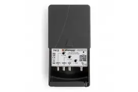 Regulowany wzmacniacz masztowy 2xUHF + VHF 12-24V Johansson 7412 LTE 5G