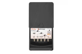 Wzmacniacz masztowy 2xUHF+VHF Johansson 7413DC LTE (5G) / 2x OUT TV