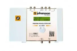 Automatyczny wzmacniacz 2xUHF+VHF+FM+SAT Johansson PROFINO Revolution 6712