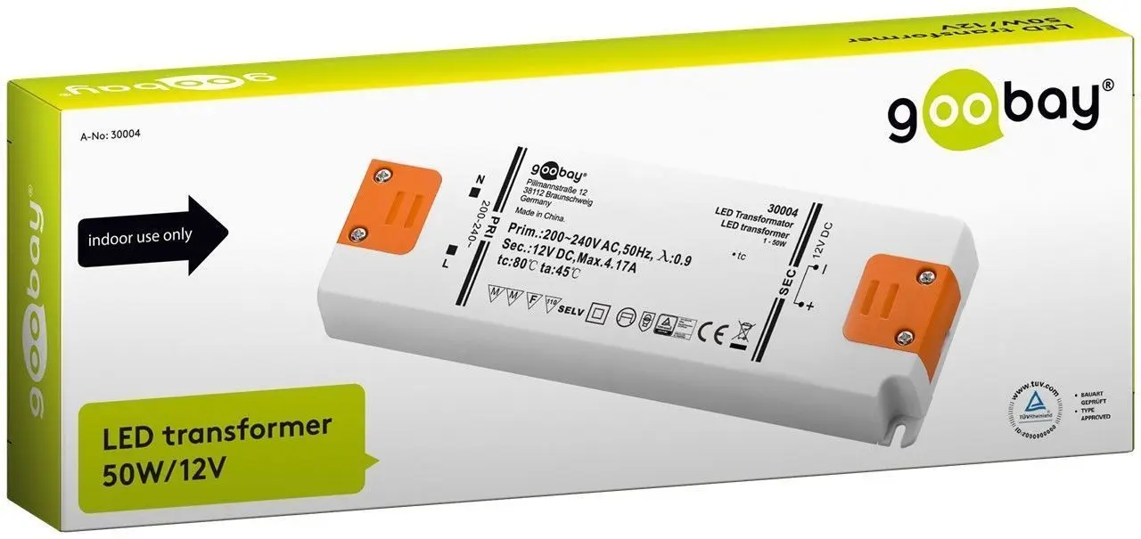 Zasilacz modułowy do lamp LED Goobay 12V/50W