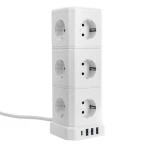 Zestaw Listwa zasilania 13AC 3USB 1USB-C SPS-CS01