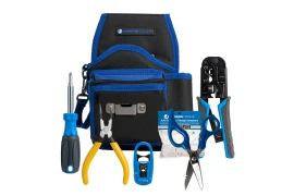 Zestaw narzędzi sieciowych na pas Jonard TK-145