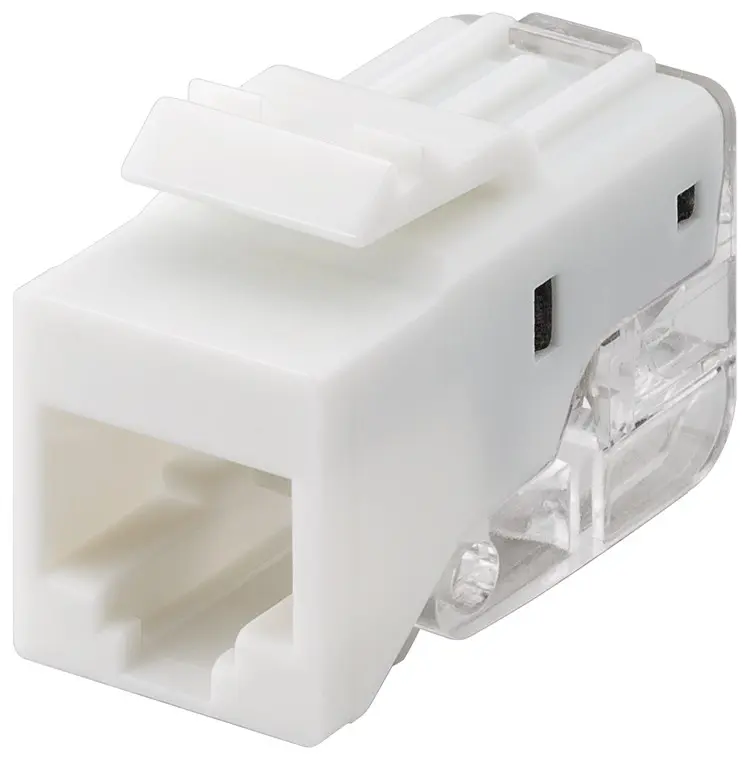Złącze RJ45 Keystone CAT 5e UTP 100MHz zaciskane