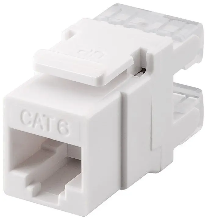 Złącze RJ45 Keystone CAT 6 UTP nieekranowane 250MHz