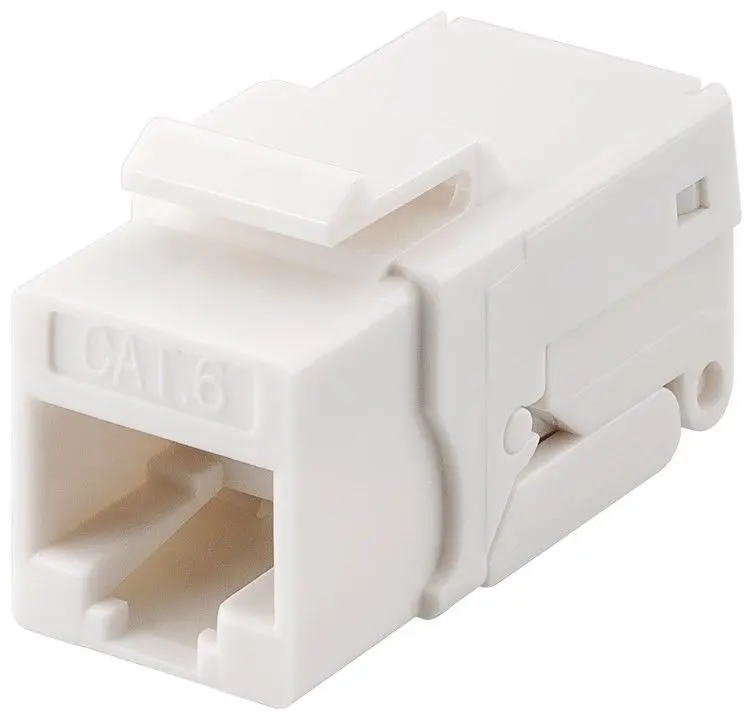 Złącze RJ45 Keystone CAT 6 UTP nieekranowane 250MHz Snap-In