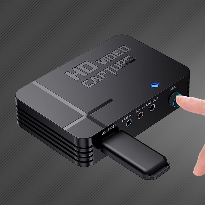 intuicyjna nagrywarka, prostota użytkowania, ezcap 288p łatwość obsługi, nagrywanie jednym kliknięciem, ezcap hdmi recorder, prosta nagrywarka